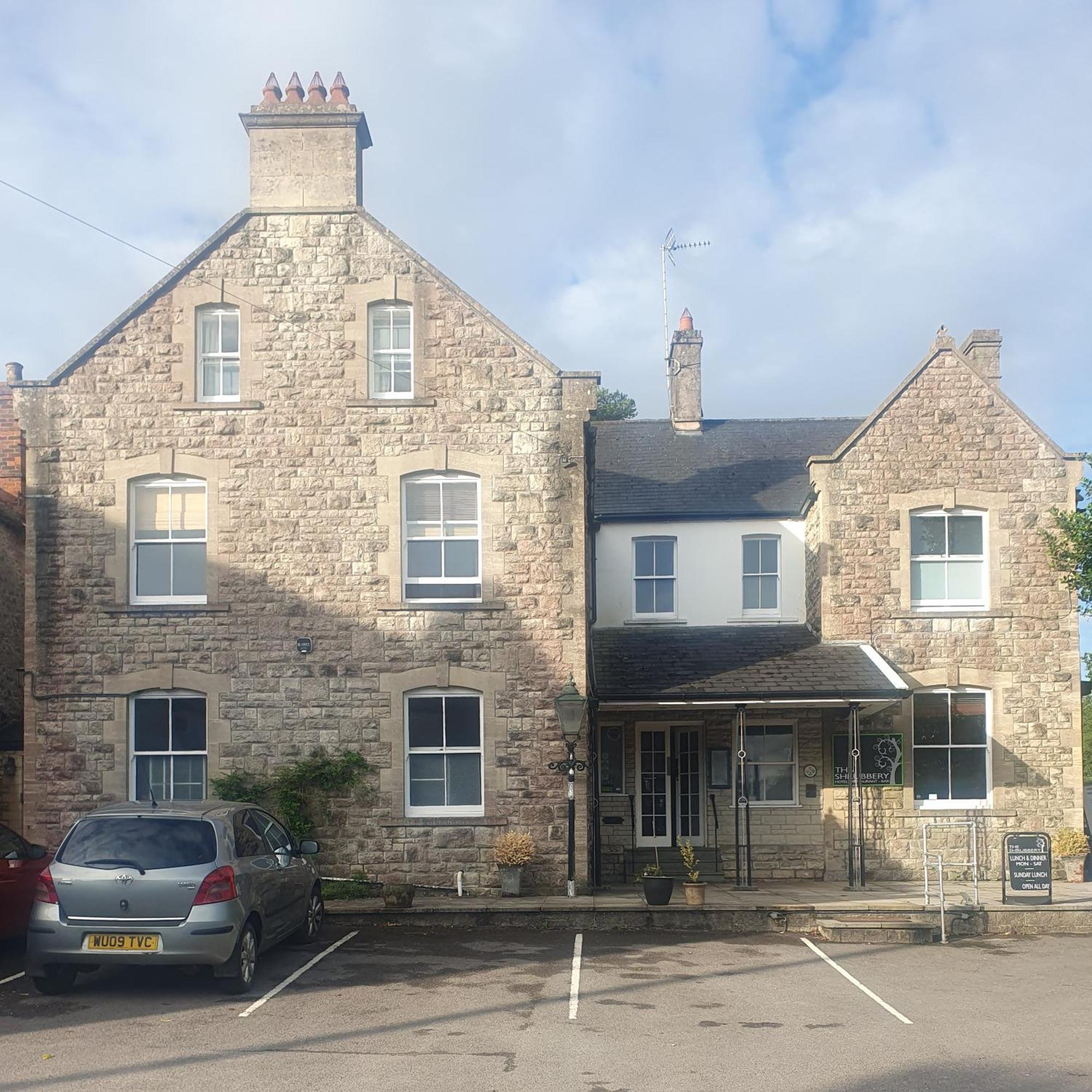 The Shrubbery Hotel Shepton Mallet Exteriör bild